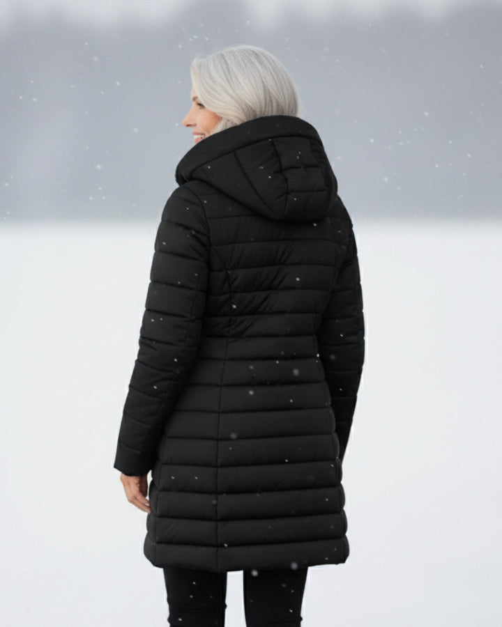 Clair | Cappotto puffer foderato in pile