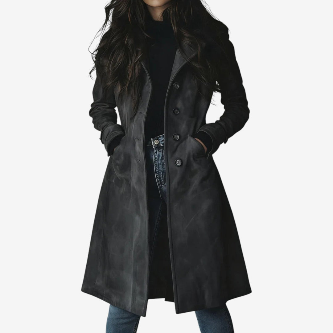 Astrid™ Elegante cappotto lungo